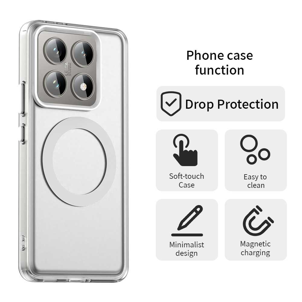  Xiaomi 14T Skal MagSafe Hybrid Vit