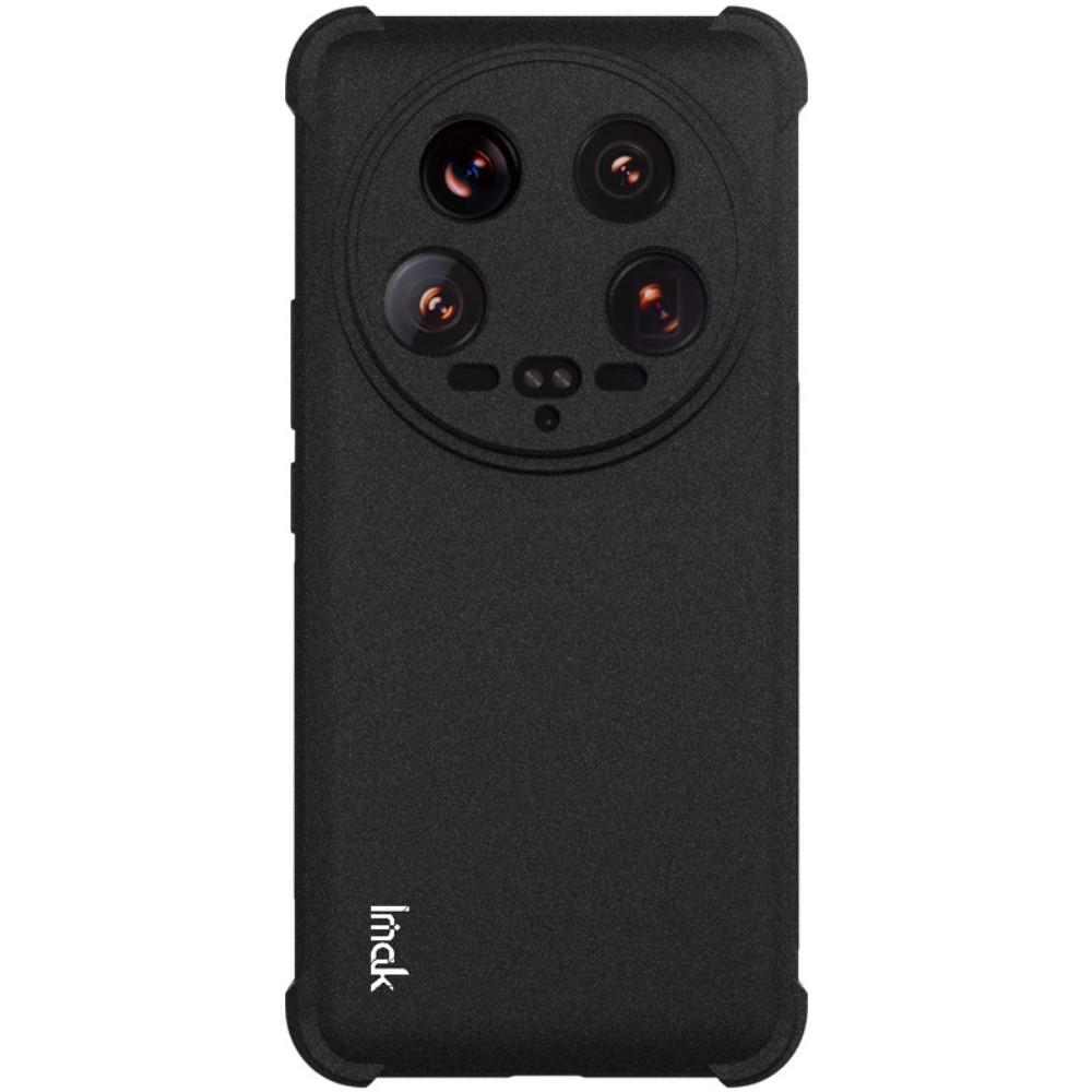 IMAK IMAK Xiaomi 14 Ultra Skal TPU AirBag Hörn Matt Svart
