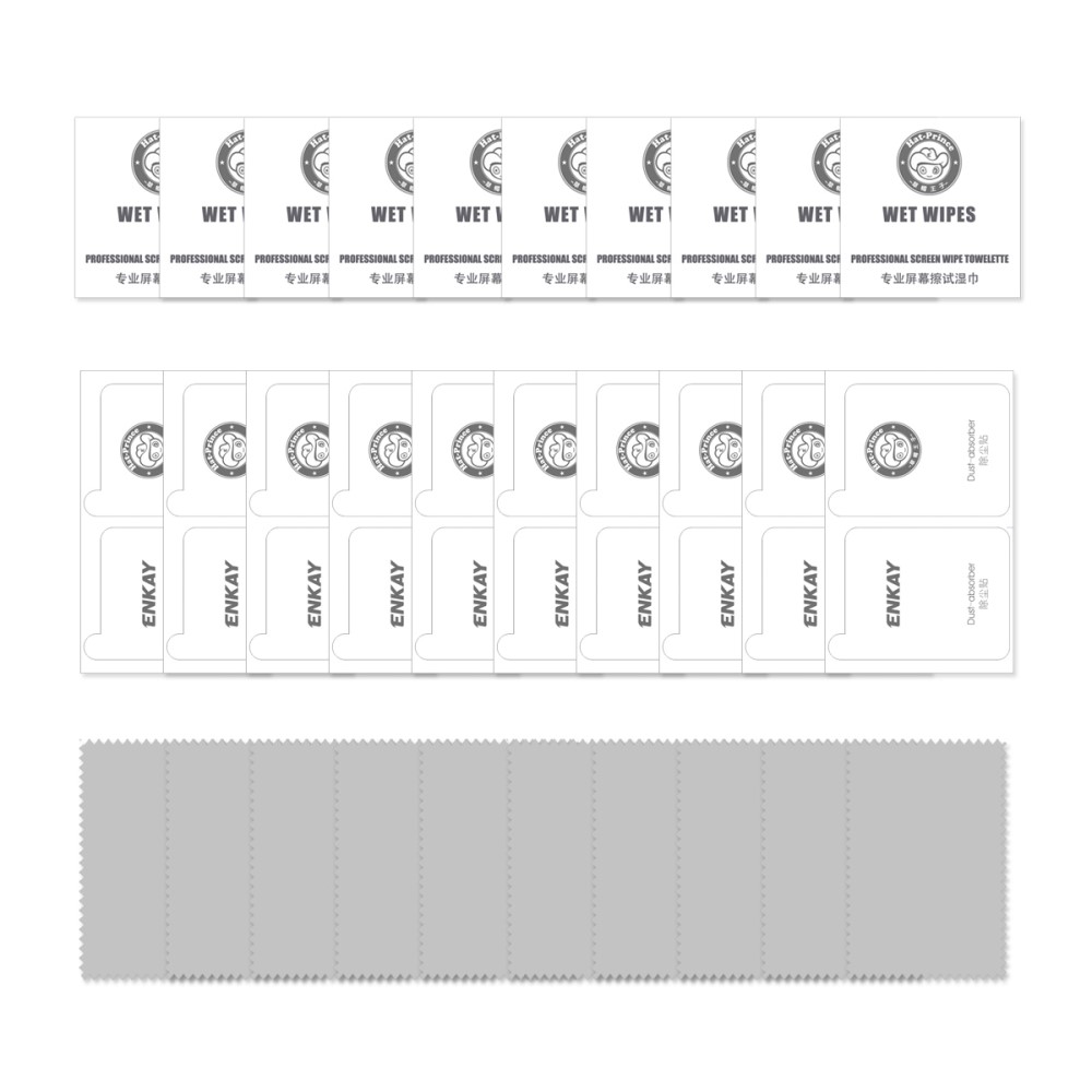ENKAY ENKAY Xiaomi Redmi 14C 2-PACK Skärmkskydd Härdat Glas