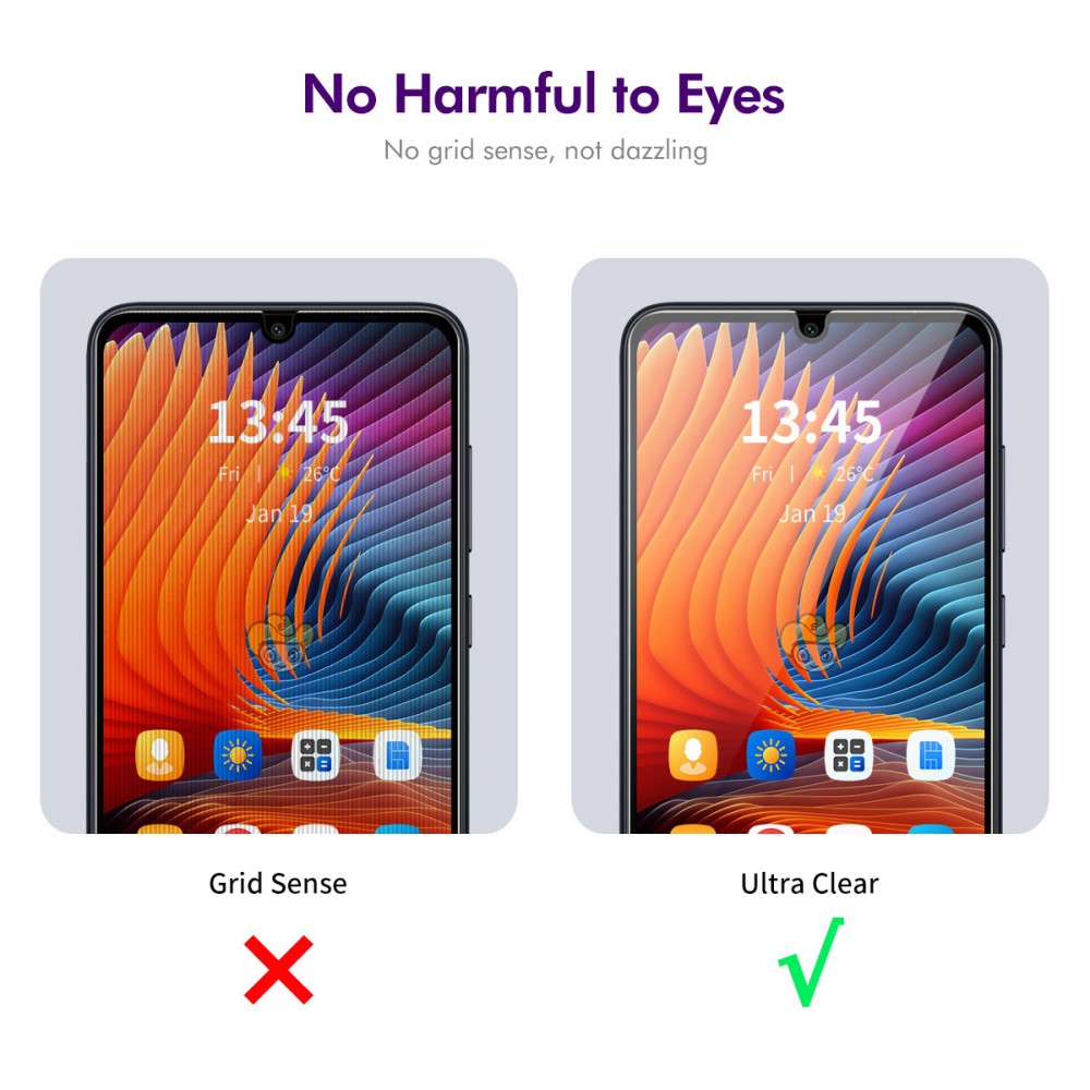ENKAY ENKAY Xiaomi Redmi 14C Skärmskydd Härdat Glas Heltäckande Privacy
