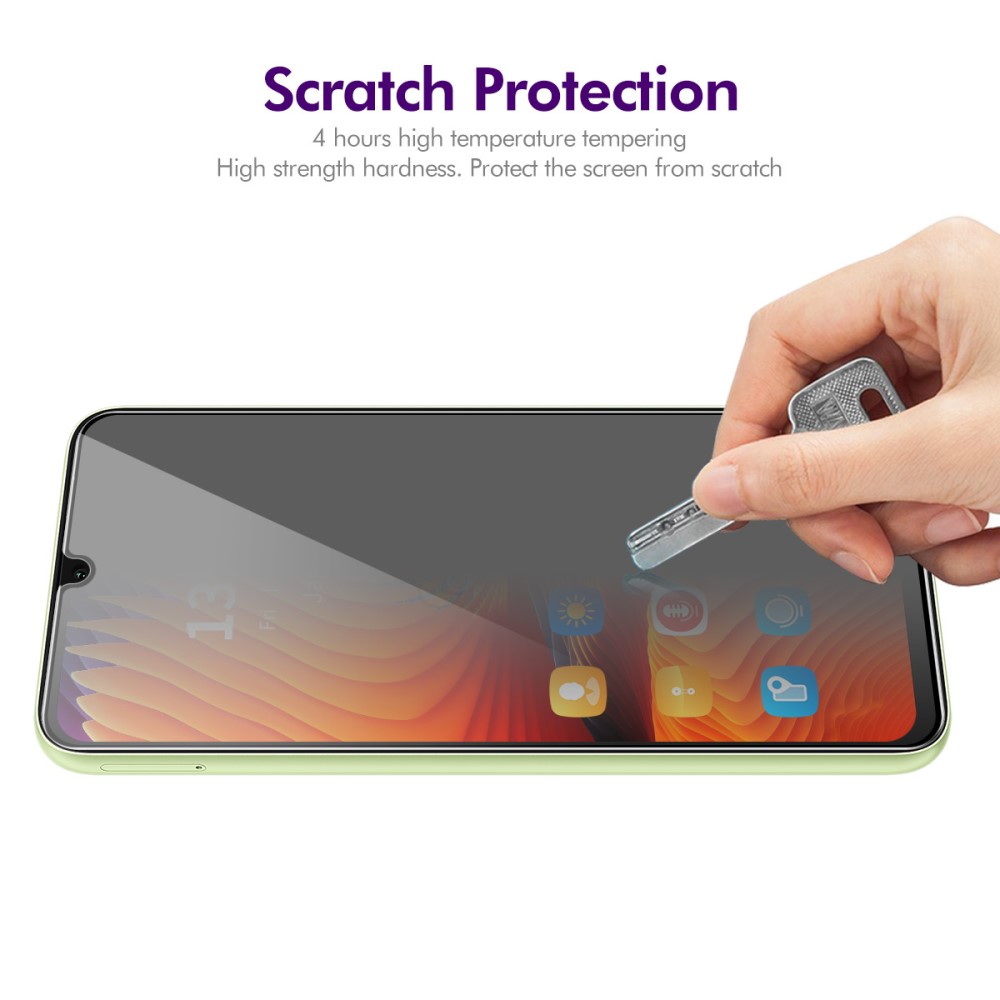 ENKAY ENKAY Xiaomi Redmi 14C Skärmskydd Härdat Glas Heltäckande Privacy