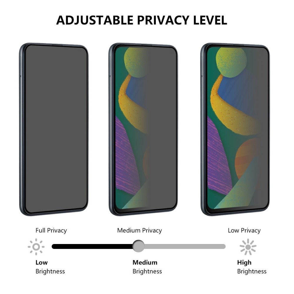  Samsung Galaxy A16 Skärmskydd Heltäckande Privacy