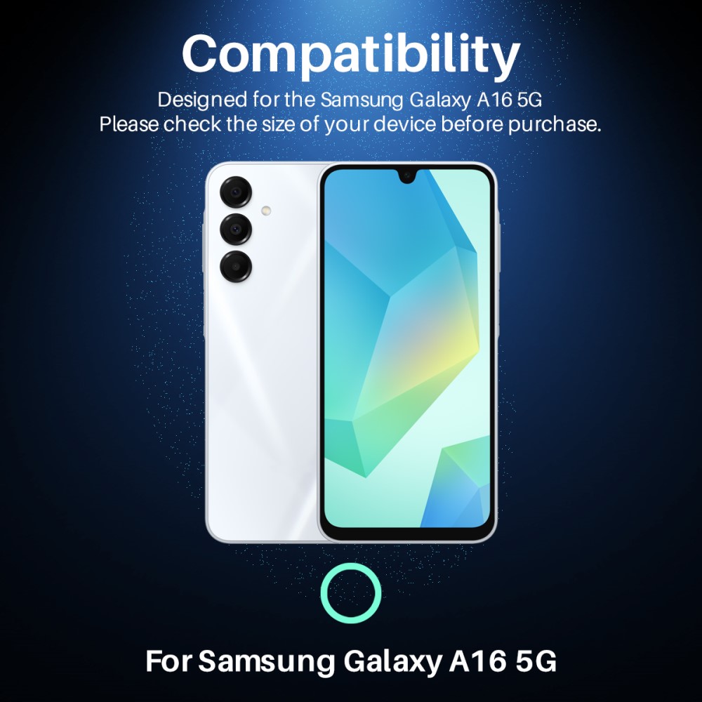 NORTHJO NORTHJO Samsung Galaxy A16 Linsskydd Härdat Glas Silver