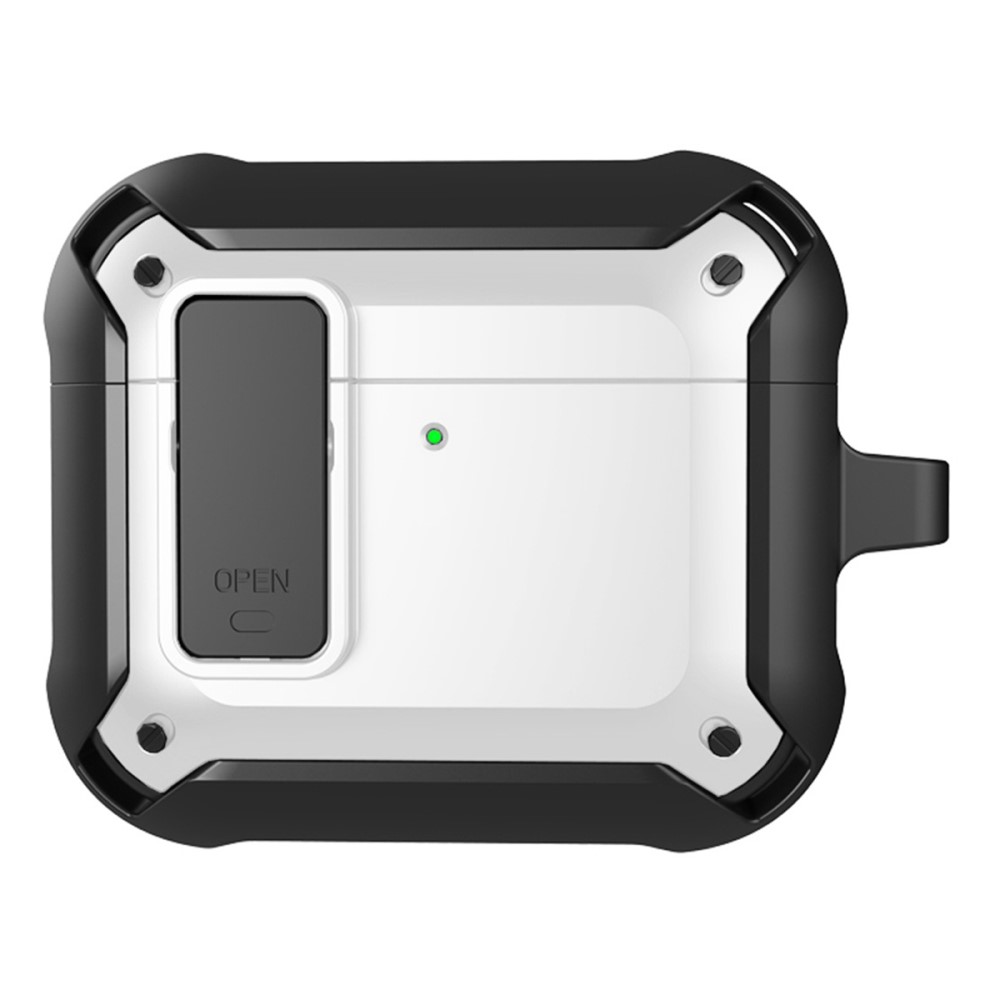  AirPods 4 Skal Shockproof Hybrid Armor Vit