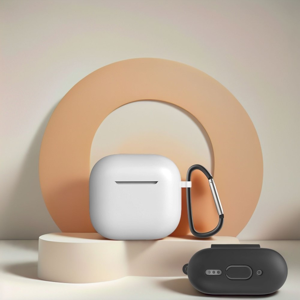  AirPods 4 Skal Med Karbinhake Inkl. Fodral Grön