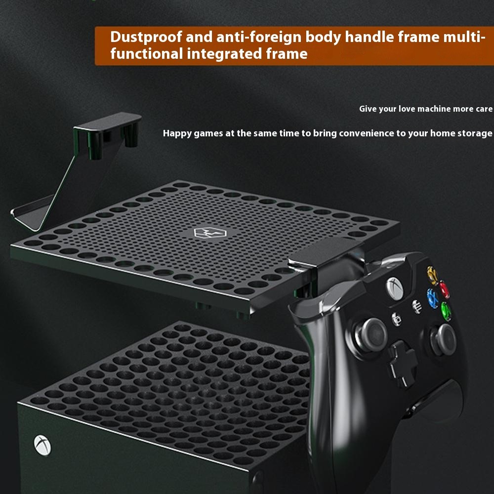  Xbox X Dammskydd Med Hållare För Headset Svart