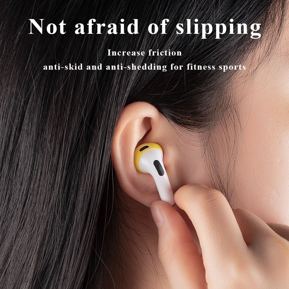  AirPods 3 Silikonskydd Svart