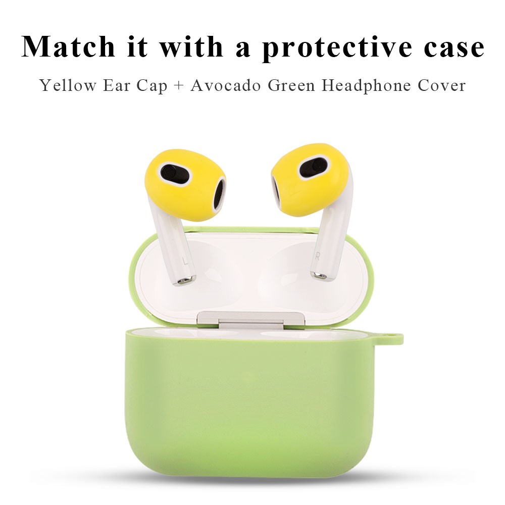  AirPods 3 Silikonskydd Vit