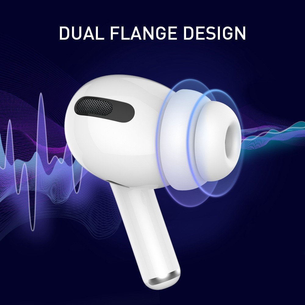AHASTYLE AHASTYLE AirPods Pro 2/AirPods Pro 2-PACK Öronpluggar Storlek L Vit