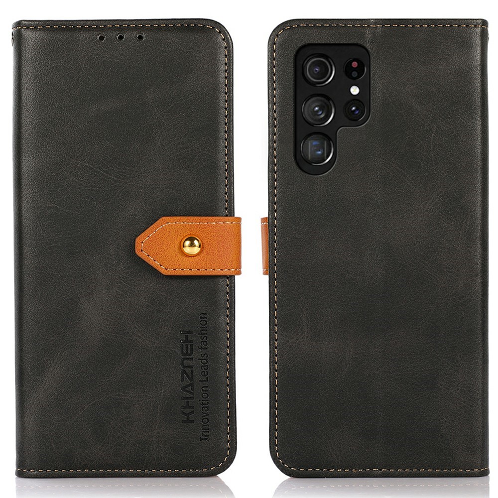 KHAZNEH KHAZNEH Samsung Galaxy S25 Ultra Fodral Dual Color Svart