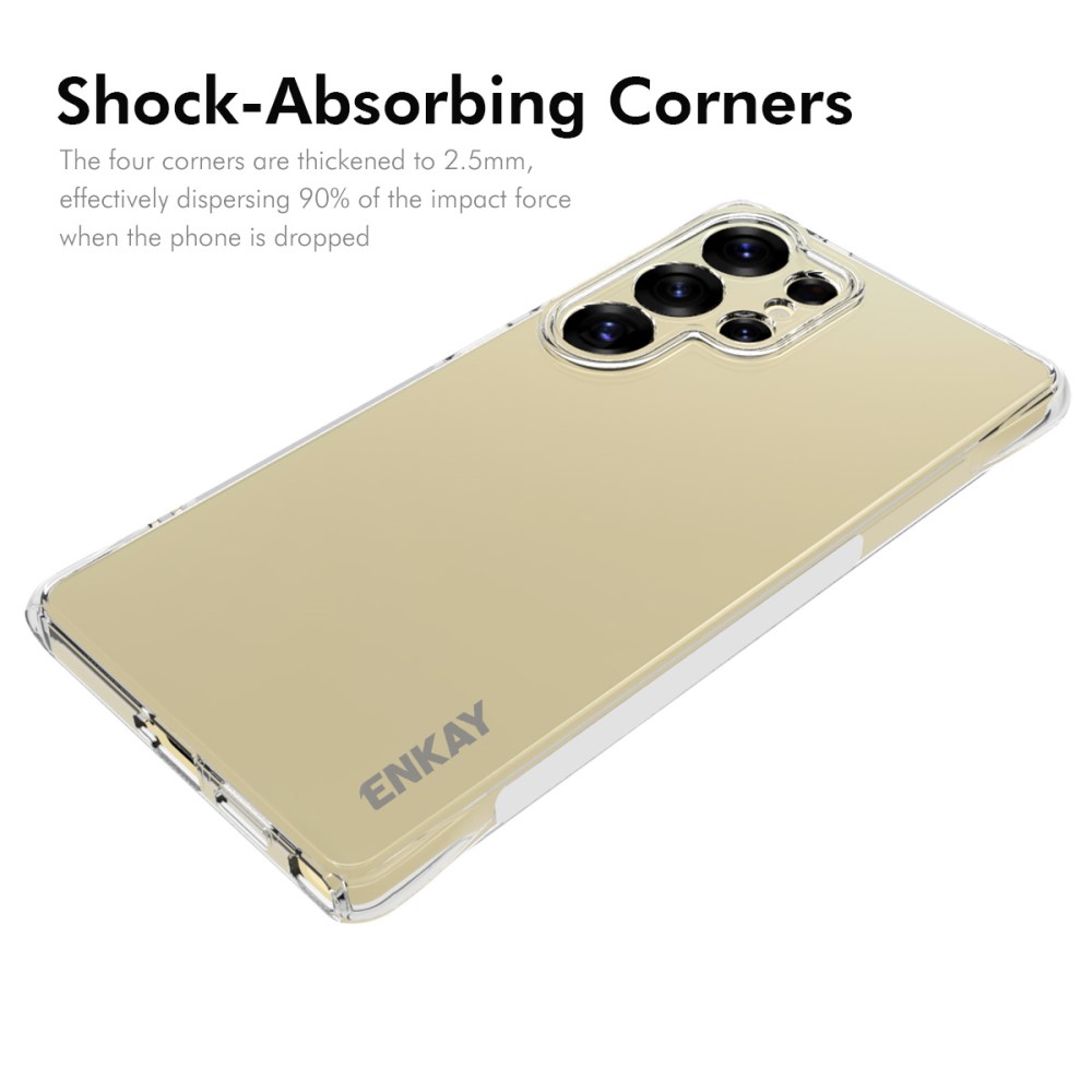 ENKAY ENKAY Samsung Galaxy S25 Ultra Skal TPU Transparent