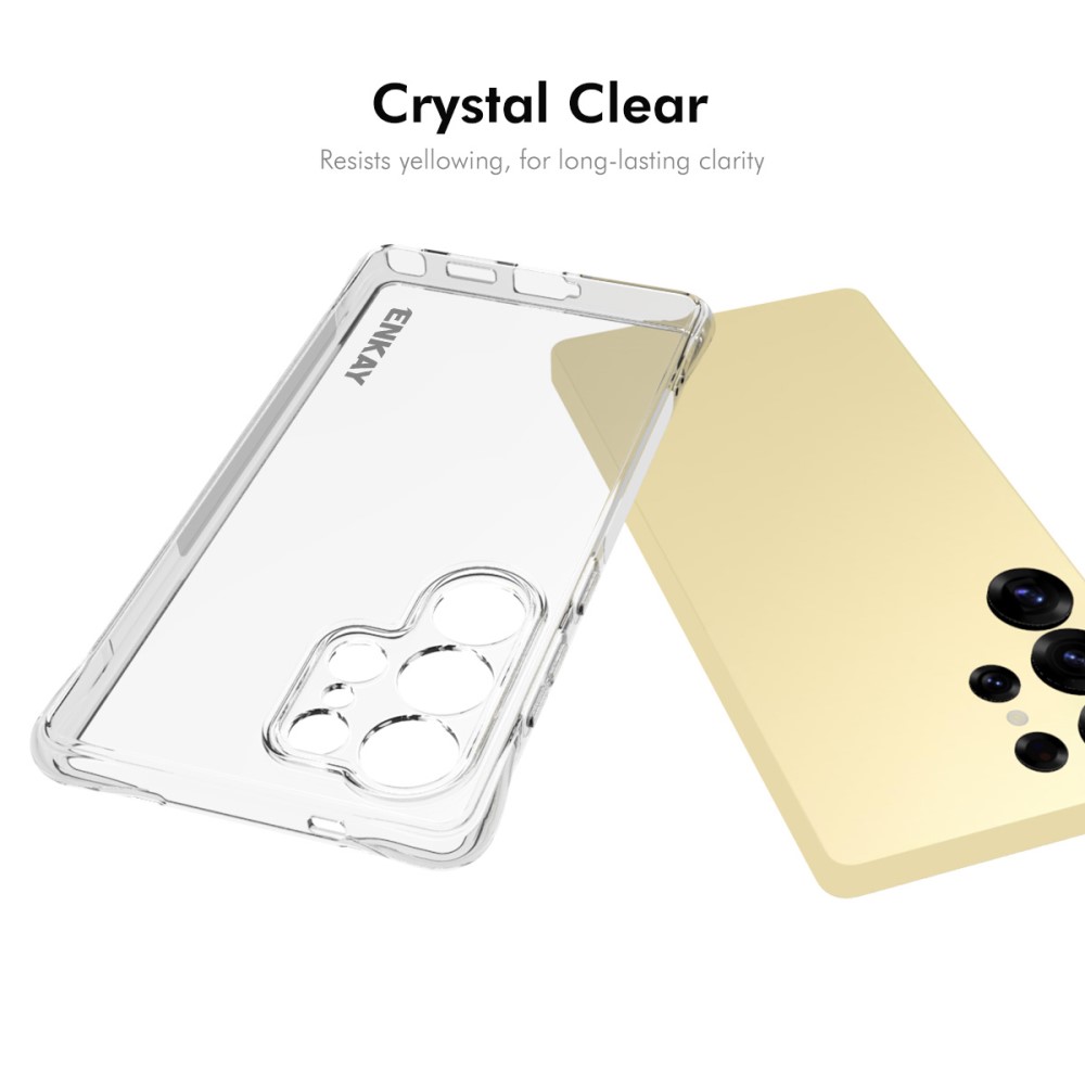 ENKAY ENKAY Samsung Galaxy S25 Ultra Skal TPU Transparent