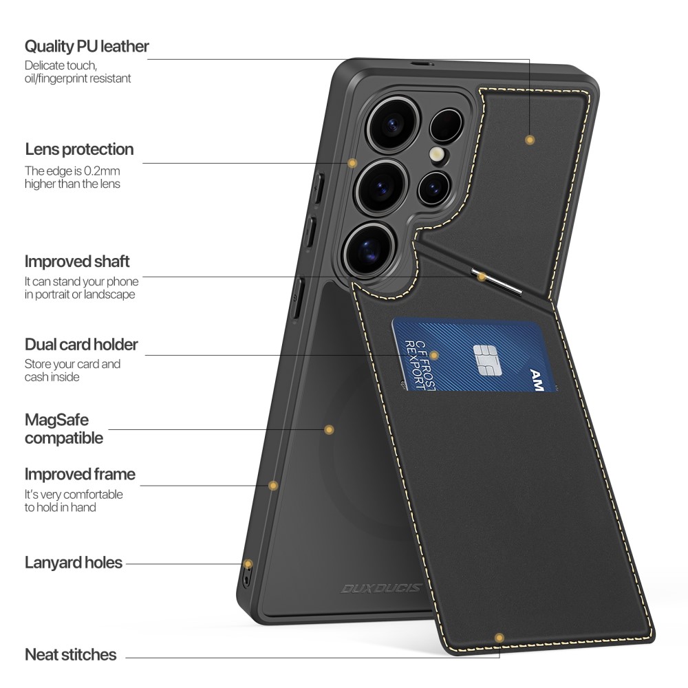DUX DUCIS DUX DUCIS Galaxy S25 Ultra Skal RFID Rafi II Series Svart