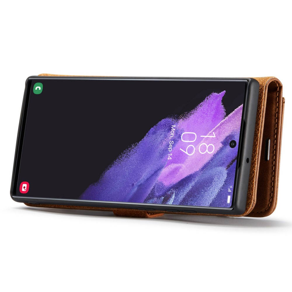 DG.MING DG.MING Galaxy S25 Ultra 2in1 Magnet Fodral / Skal Brun