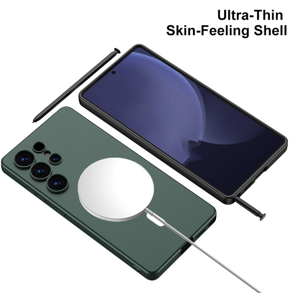 GKK GKK Galaxy S25 Ultra Skal MagSafe Inkl. Penna Grön