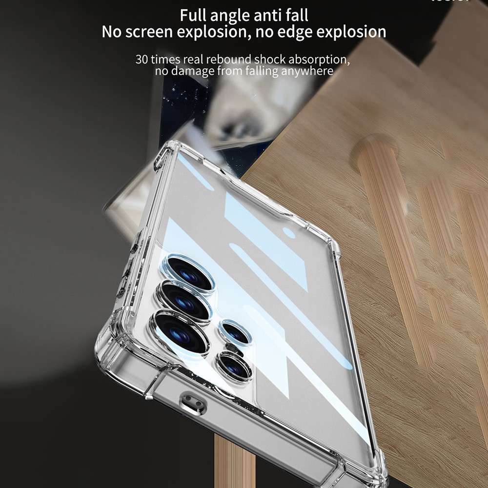 GKK GKK Samsung Galaxy S25 Ultra Skal Shockproof Tonad Svart