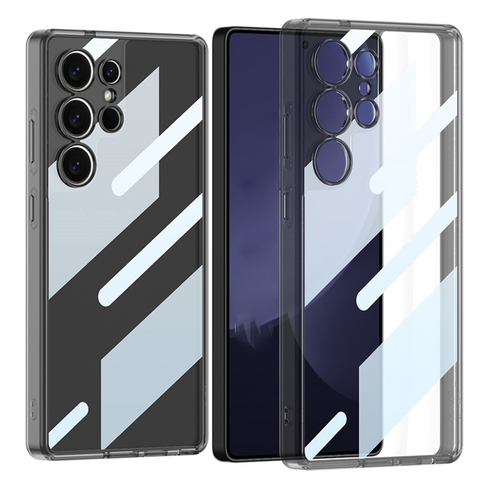 GKK GKK Samsung Galaxy S25 Ultra Skal Hybrid Tonad Svart
