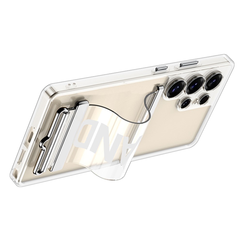 GKK GKK Galaxy S25 Ultra Skal Med Strap Transparent / Orange