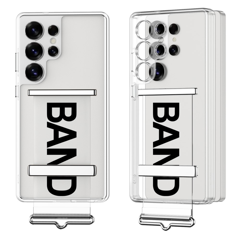 GKK GKK Galaxy S25 Ultra Skal Med Strap Transparent / Svart