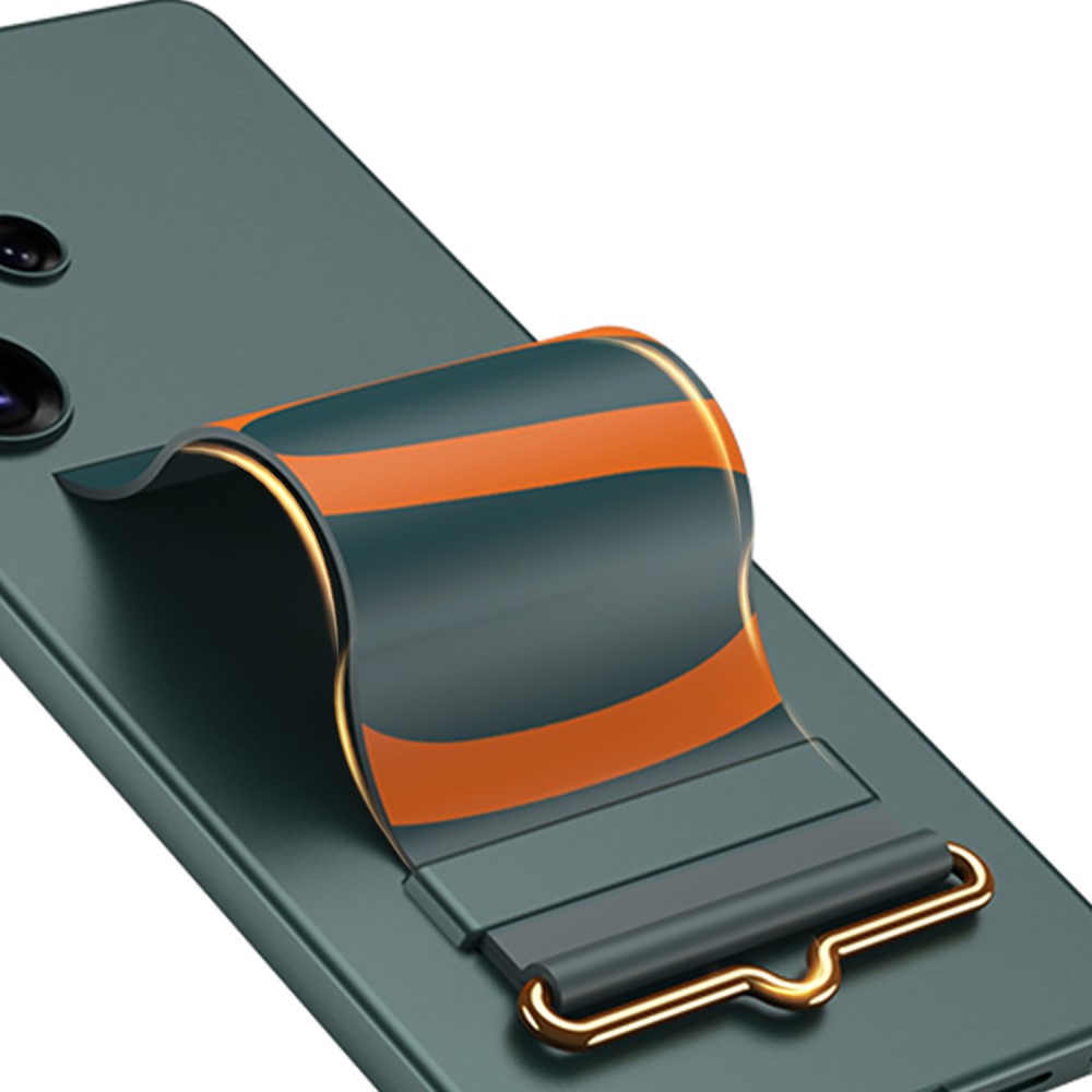 GKK GKK Galaxy S25 Ultra Skal Med Strap Hybrid Kolfiber Textur