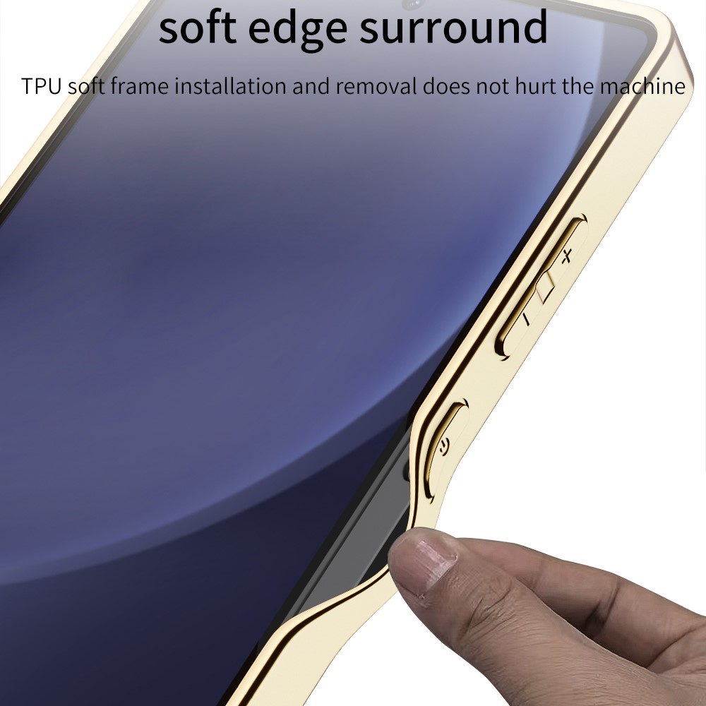 GKK GKK Samsung Galaxy S25 Ultra Skal Vävd Hybrid Läder Grön