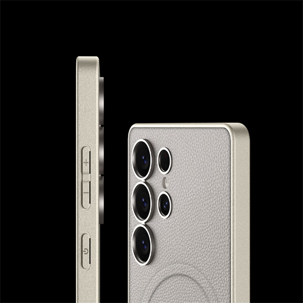 GKK GKK Samsung Galaxy S25 Ultra Skal MagSafe Kolfiber Textur