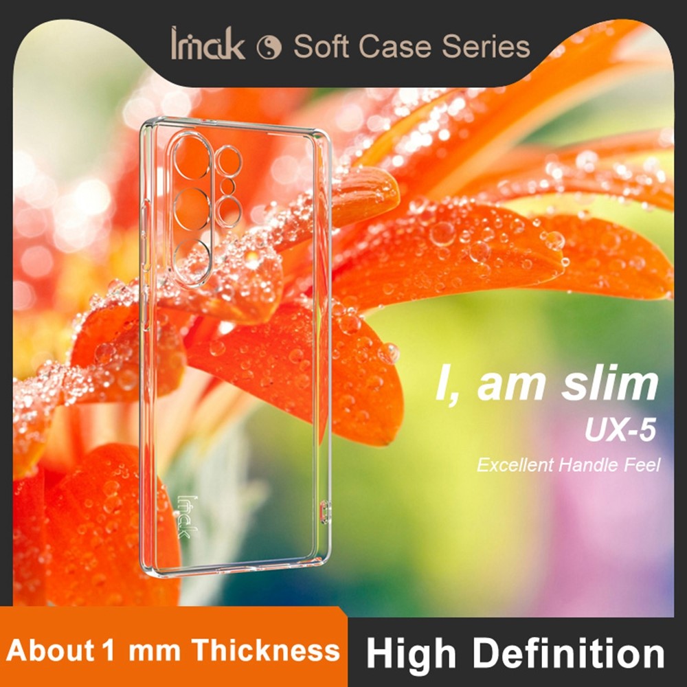 IMAK IMAK Samsung Galaxy S25 Ultra Skal Shockproof Transparent