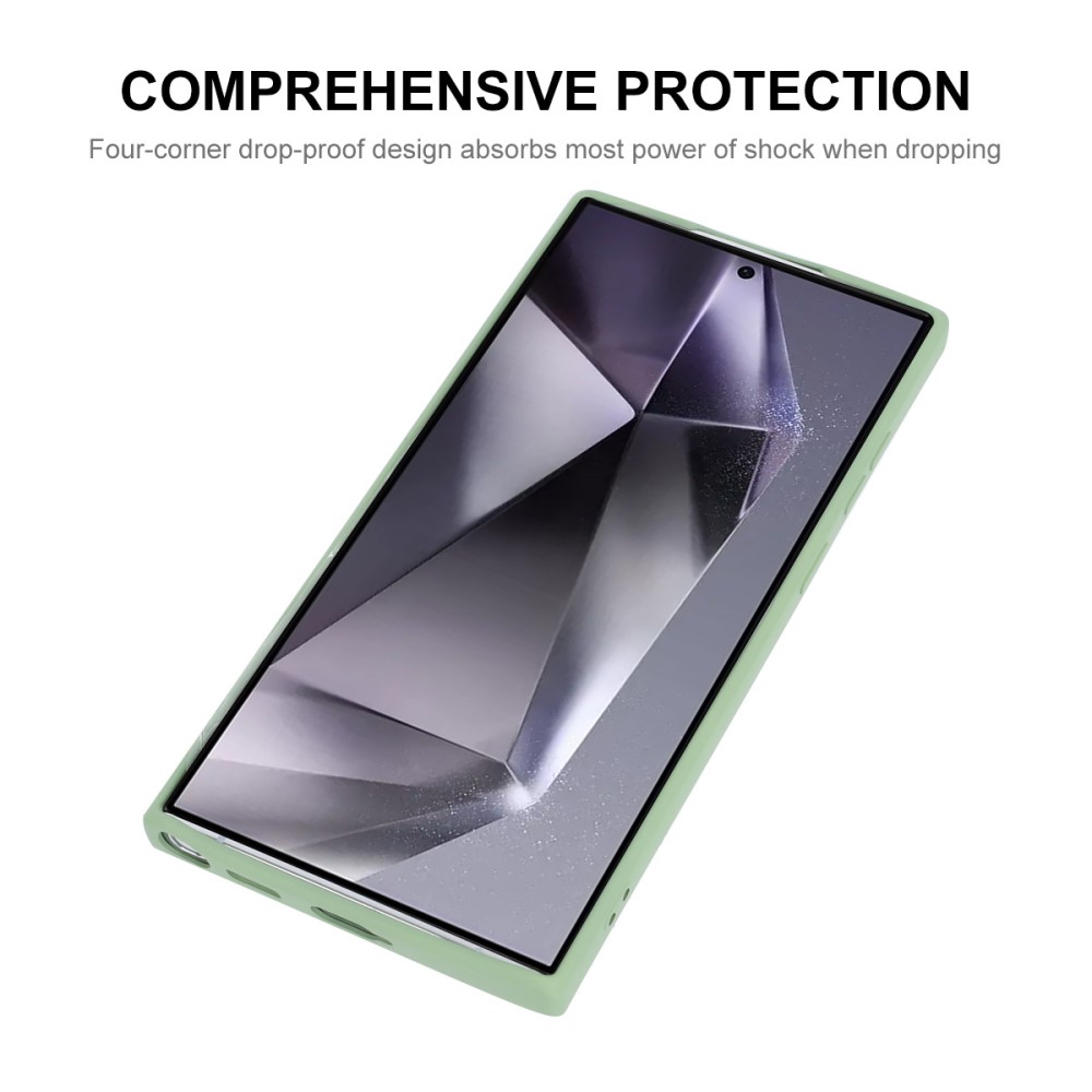 ENKAY ENKAY Samsung Galaxy S25 Ultra Skal Silikon Mörk Grön