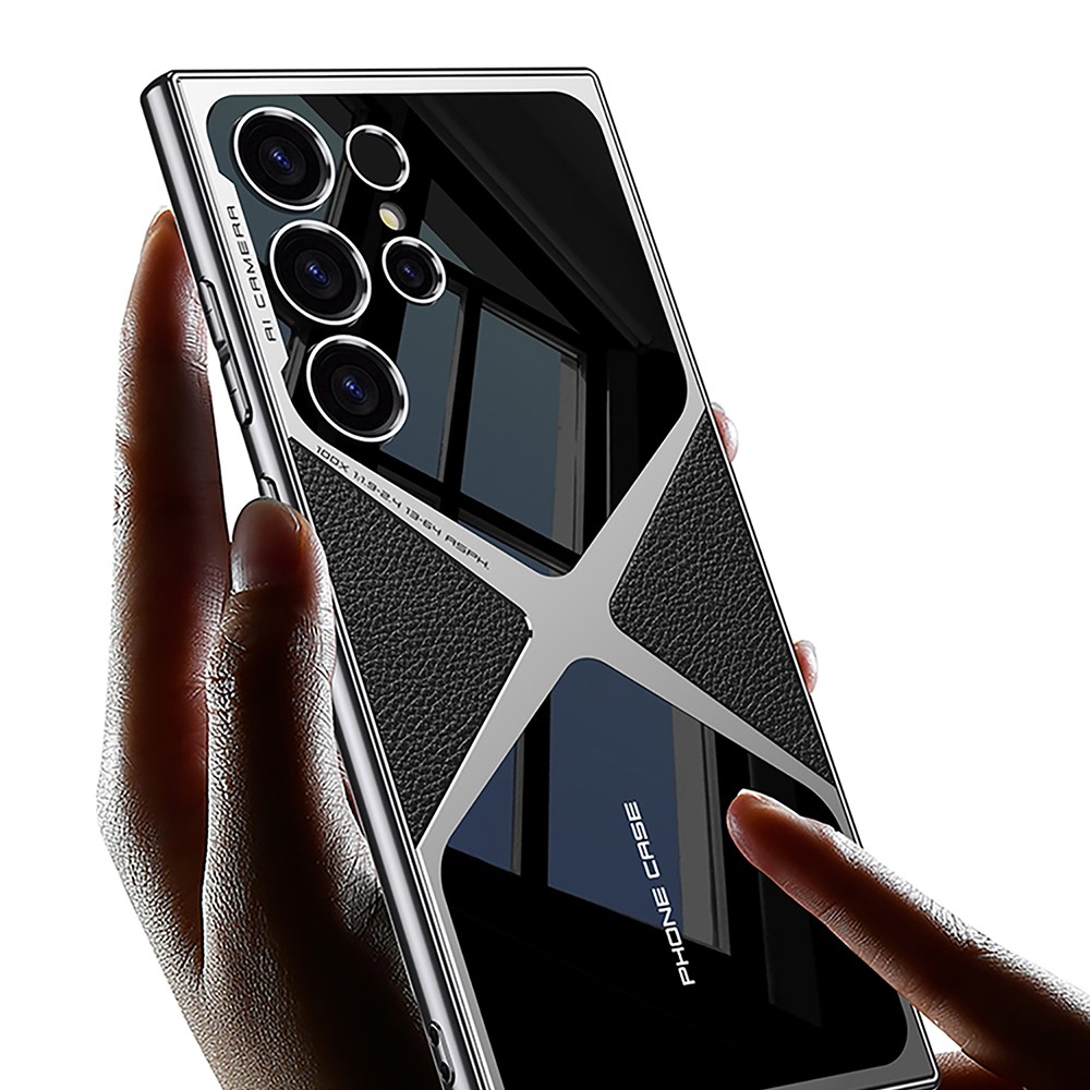 GKK GKK Samsung Galaxy S25 Ultra Skal X Shape Svart