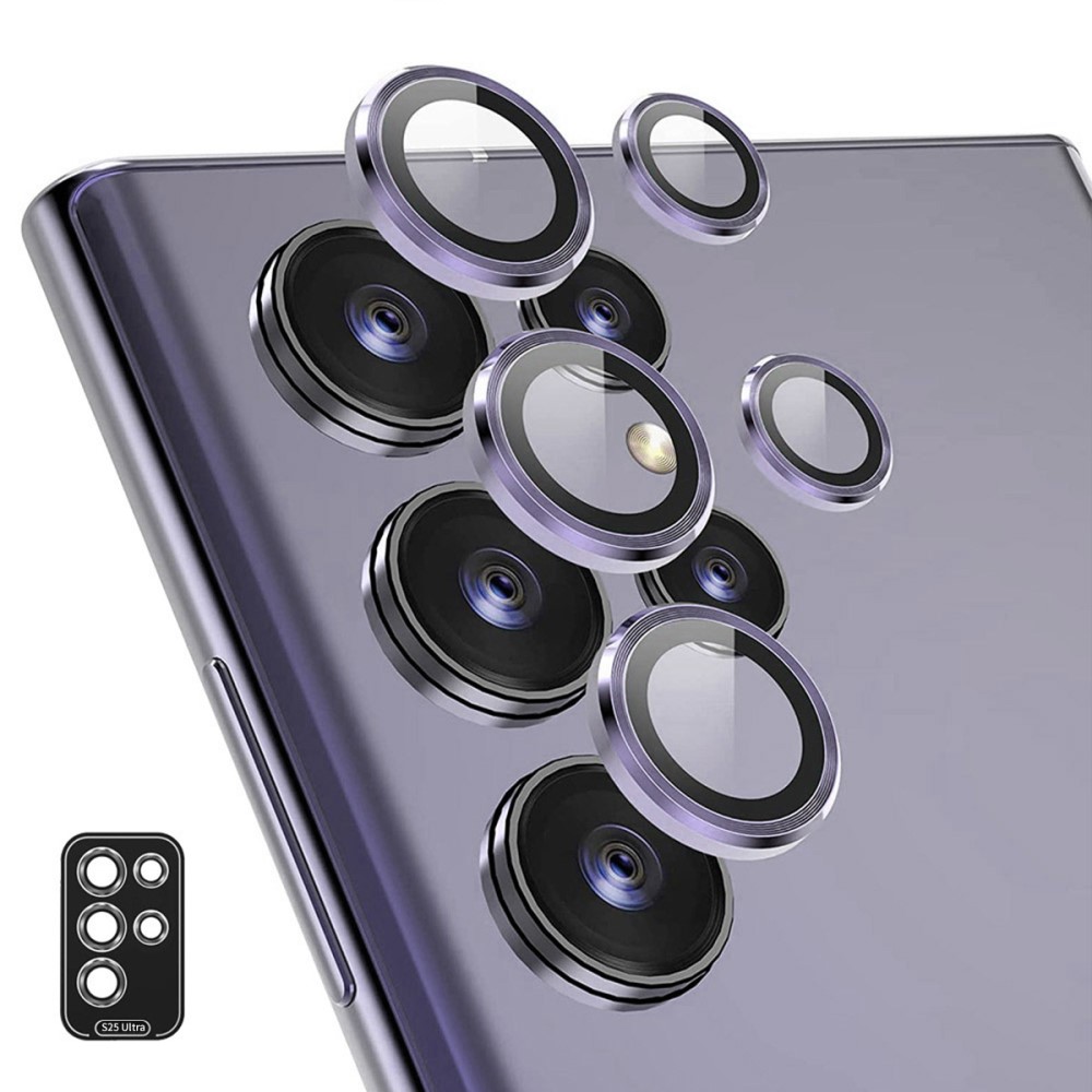 ENKAY ENKAY Samsung Galaxy S25 Ultra Linsskydd Mörk Lila