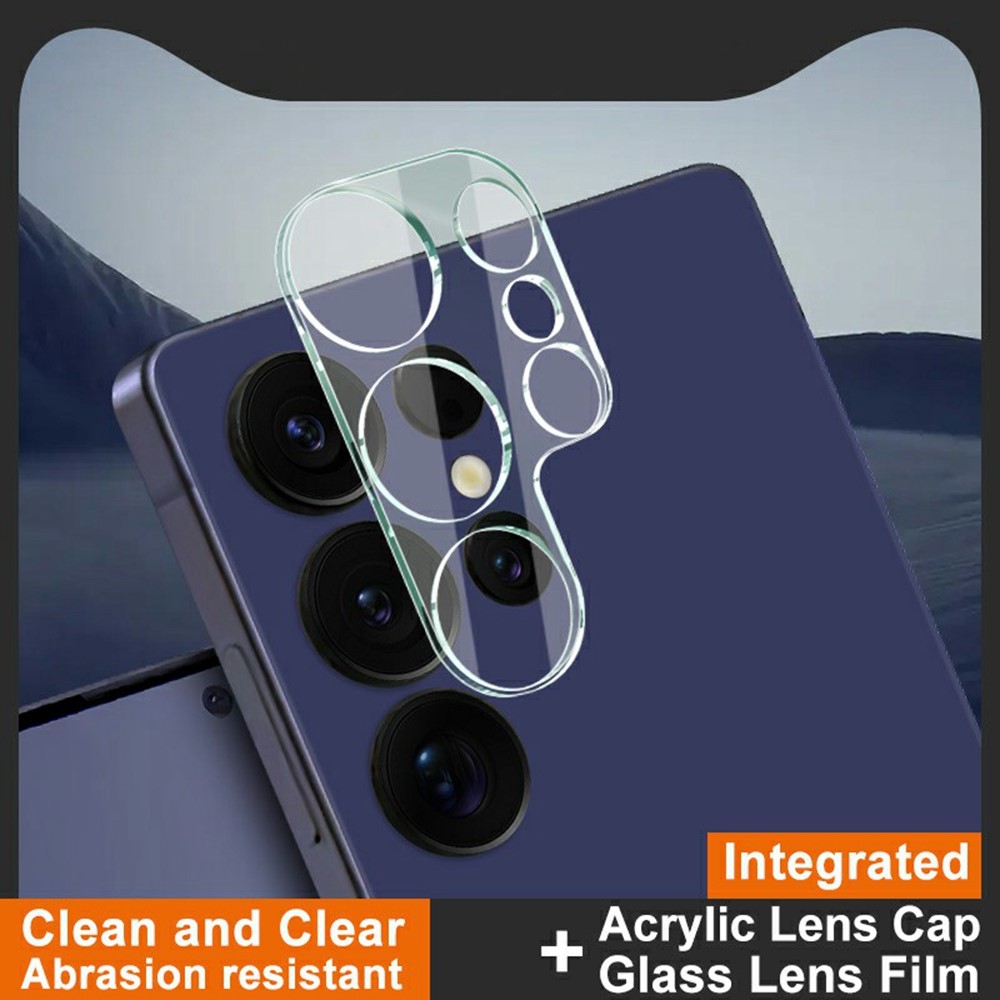 IMAK IMAK Galaxy S25 Ultra Linsskydd Härdat Glas Transparent