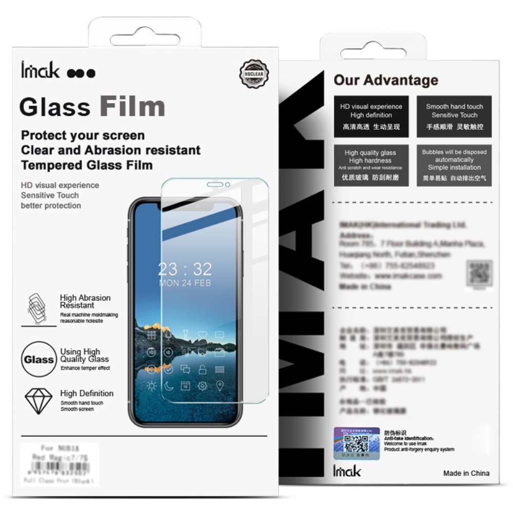 IMAK IMAK Samsung Galaxy S25 Ultra Skärmskydd Härdat Glas