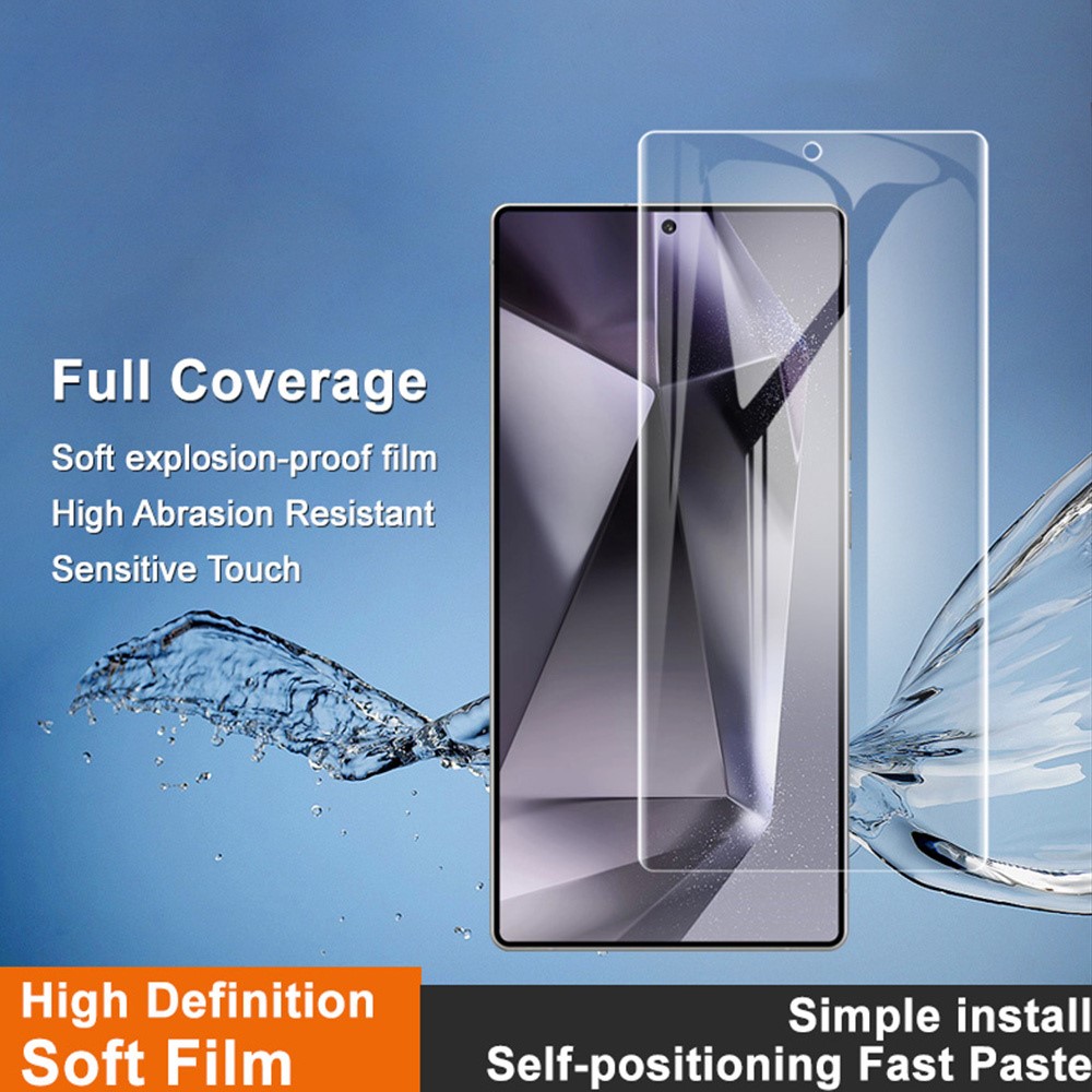 IMAK IMAK Samsung Galaxy S25 Ultra Skärmskydd TPU
