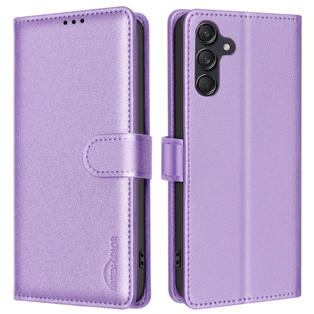  Samsung Galaxy A16 / A26 5G Fodral RFID Läder Lila