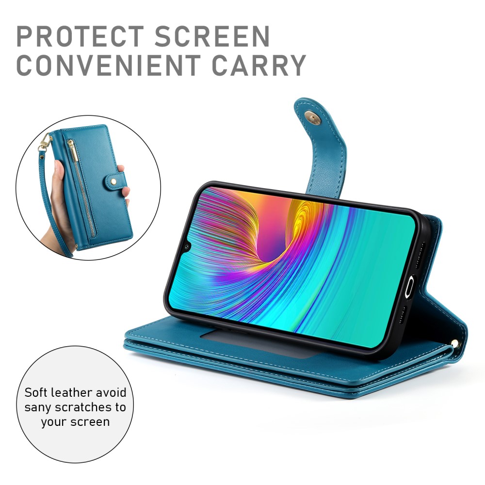  Samsung Galaxy A16 / A26 5G Fodral Med Kortfack Blå