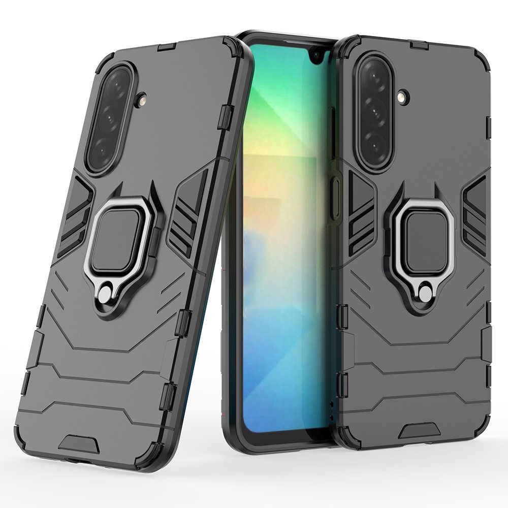  Samsung Galaxy A26 5G Skal Hybrid Ring Armor Svart