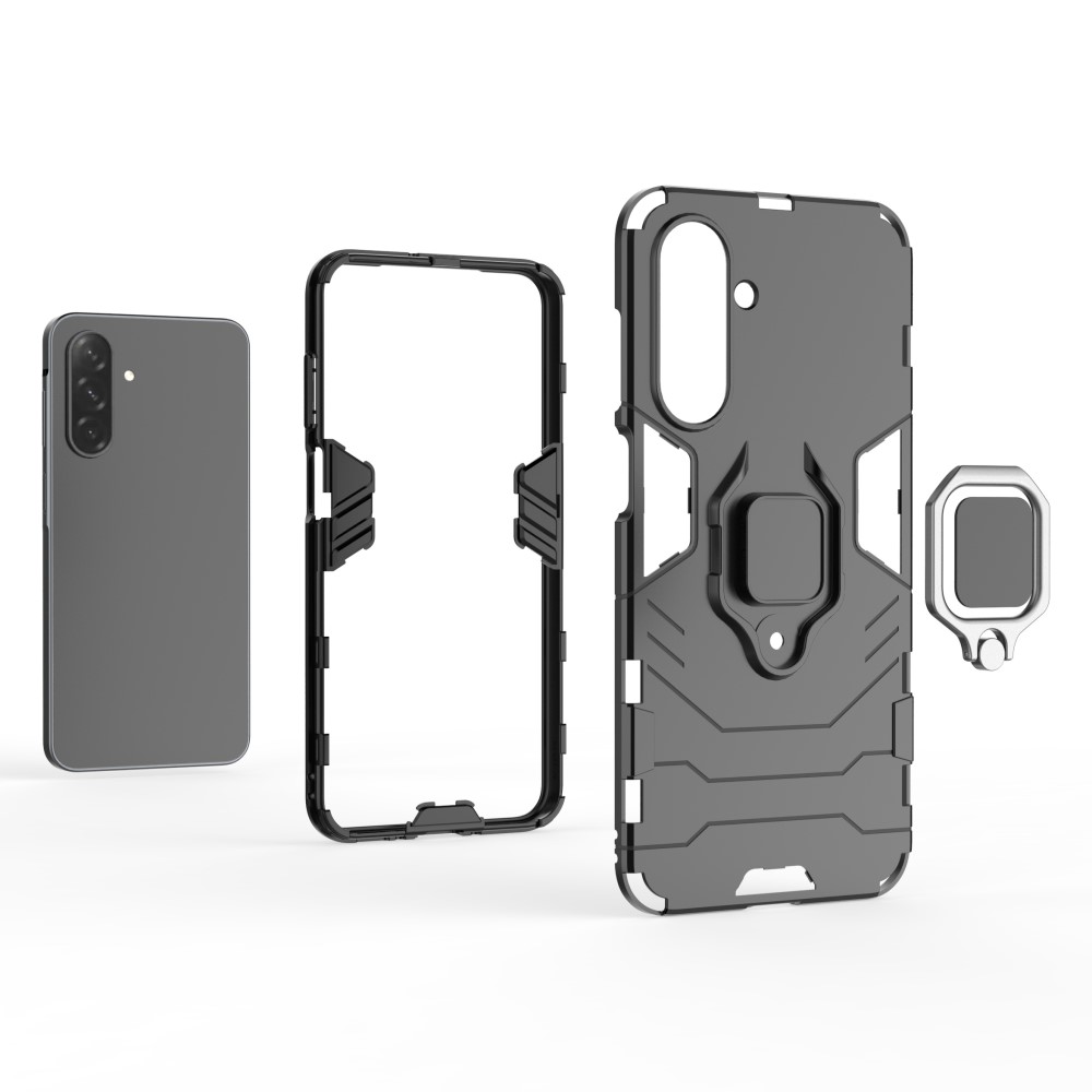  Samsung Galaxy A16 / A26 5G Skal Hybrid Ring Armor Röd