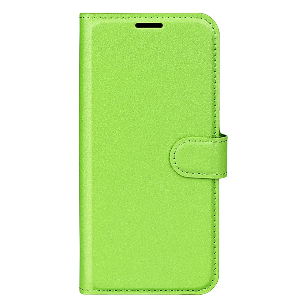  Samsung Galaxy A16 / A26 5G Fodral Litchi Läder Textur Grön