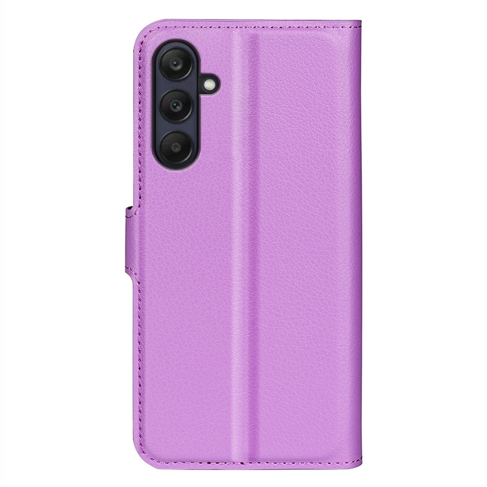 Samsung Galaxy A16 / A26 5G Fodral Litchi Läder Textur Lila