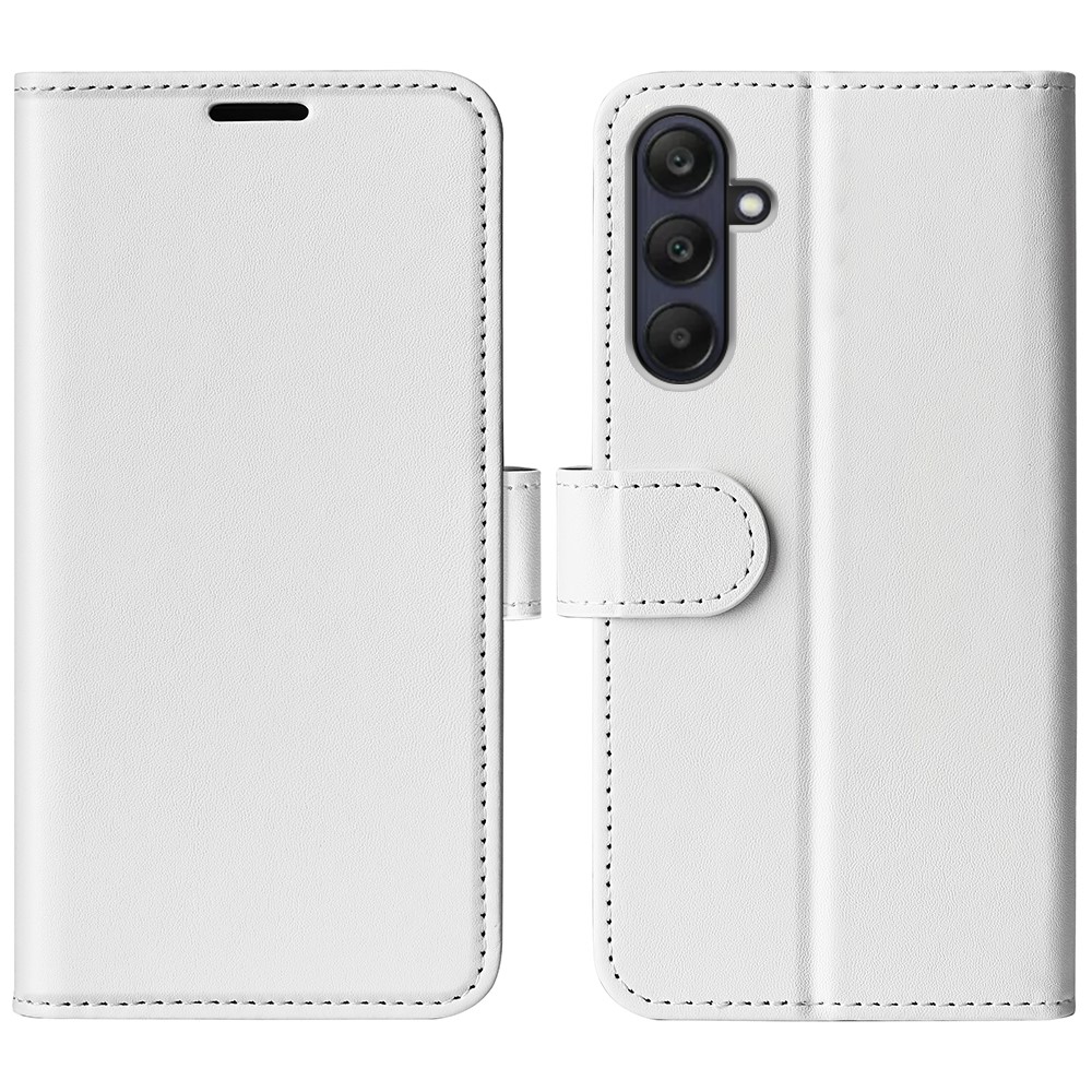  Samsung Galaxy A26 5G Fodral Crazy Horse Läder Vit