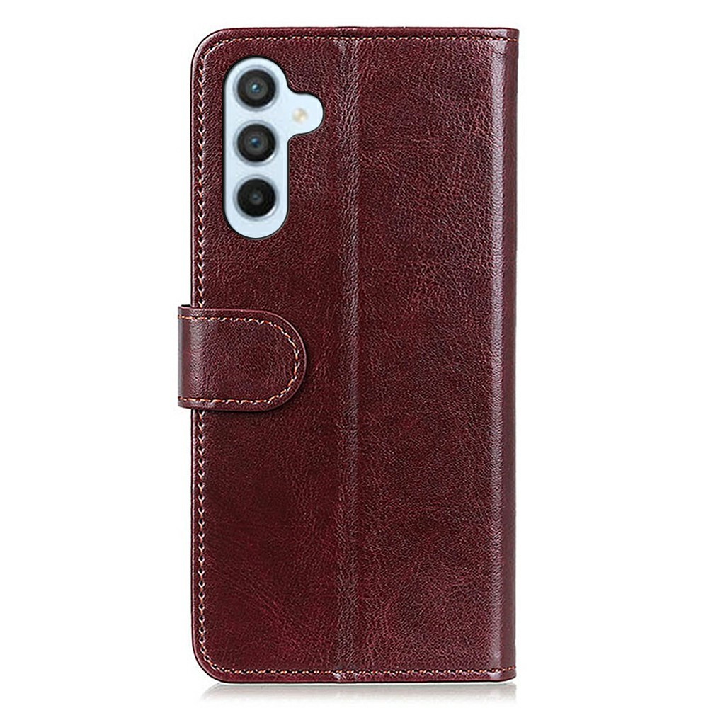  Samsung Galaxy A16 / A26 5G Fodral Crazy Horse Läder Brun