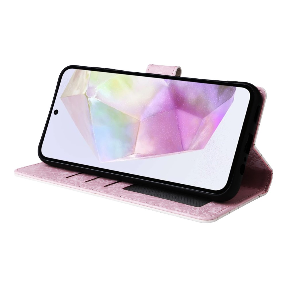  Samsung Galaxy A16/A26 5G Fodral RFID Små Blommor