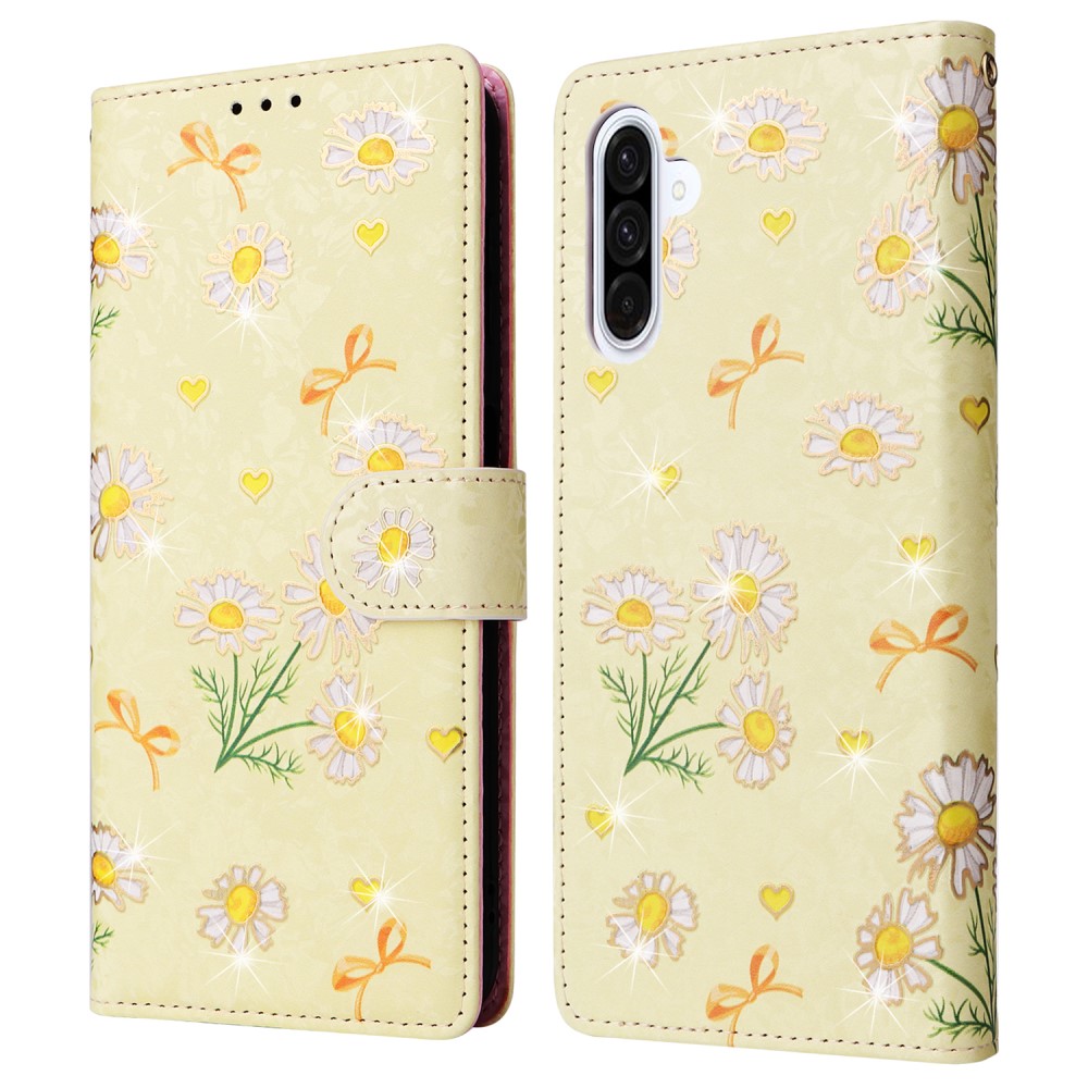  Samsung Galaxy A16/A26 5G Fodral RFID Yellow Daisy