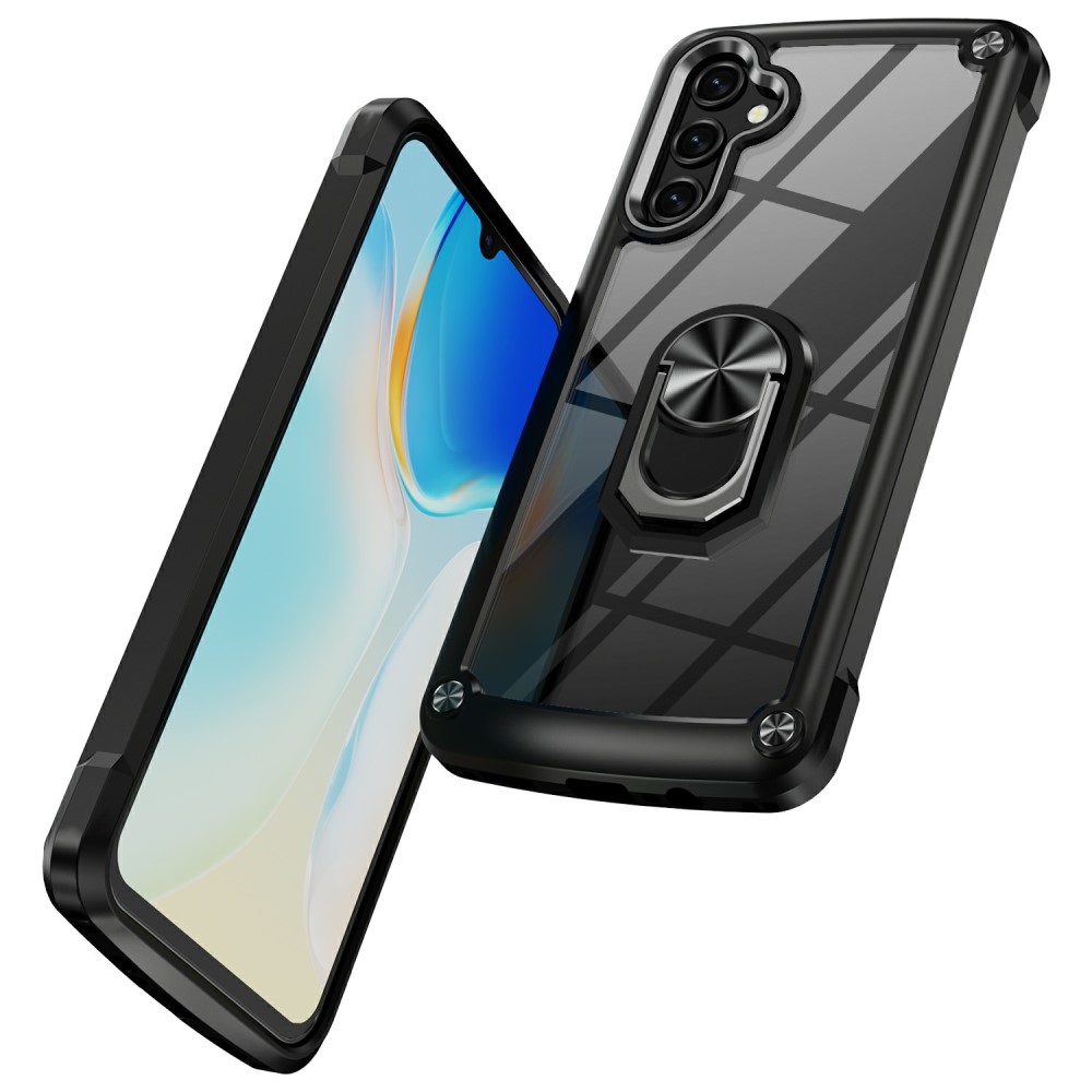  Samsung Galaxy A16/A26 5G Skal Shockproof Ring Hybrid Svart