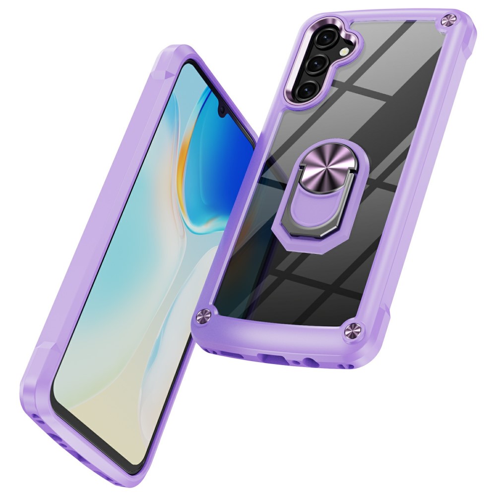  Samsung Galaxy A16/A26 5G Skal Shockproof Ring Hybrid Lila