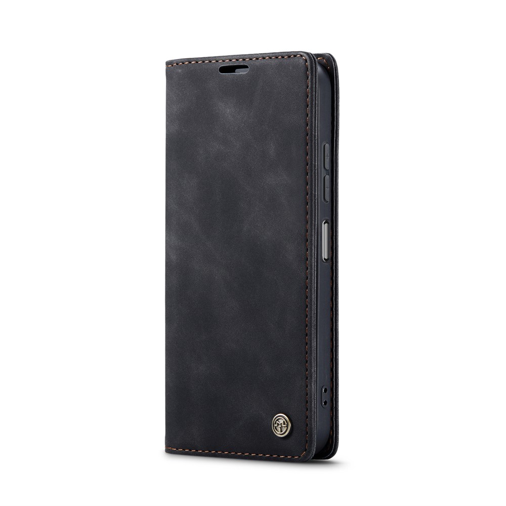 CASEME CASEME Galaxy A16/A26 5G Fodral Flip Retro Läder Svart