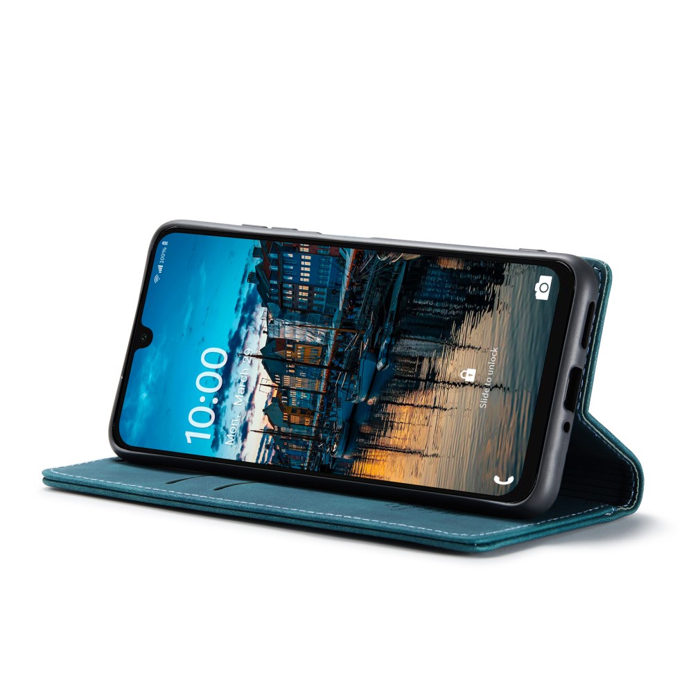 CASEME CASEME Galaxy A16/A26 5G Fodral Flip Retro Läder Blå