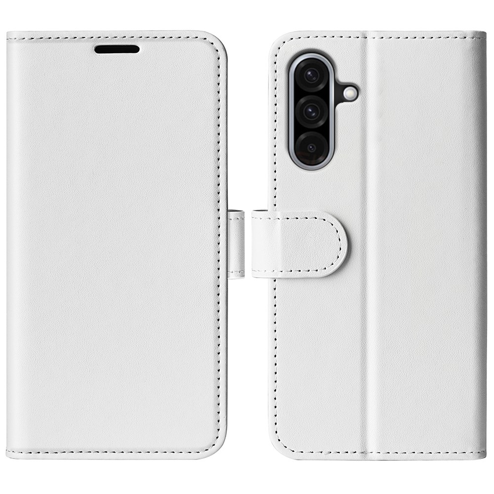  Samsung Galaxy A36 5G/A56 5G Fodral Crazy Horse Läder Vit