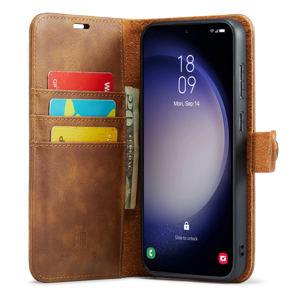DG.MING DG.MING Samsung Galaxy A36 5G/A56 5G 2in1 Fodral / Skal Brun