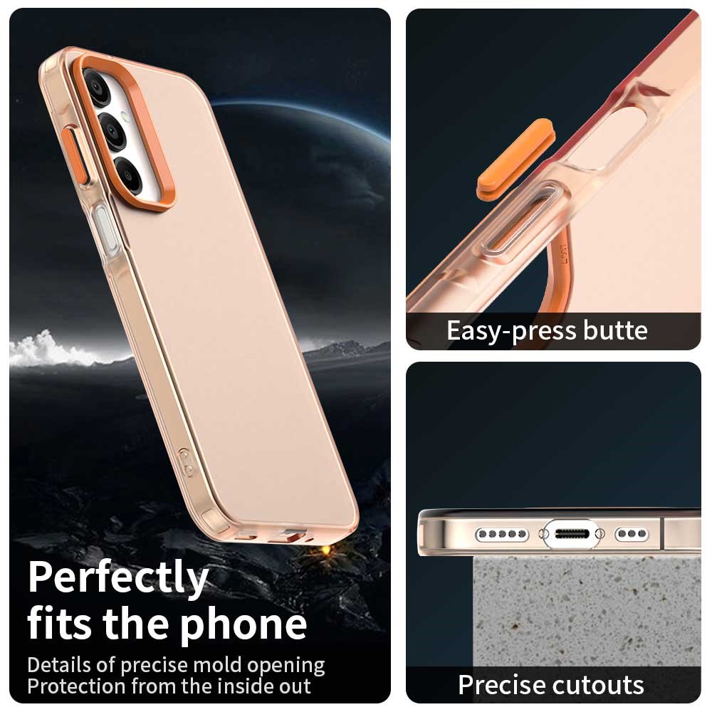  Samsung Galaxy A36 5G/A56 5G Skal Hybrid Matt Orange